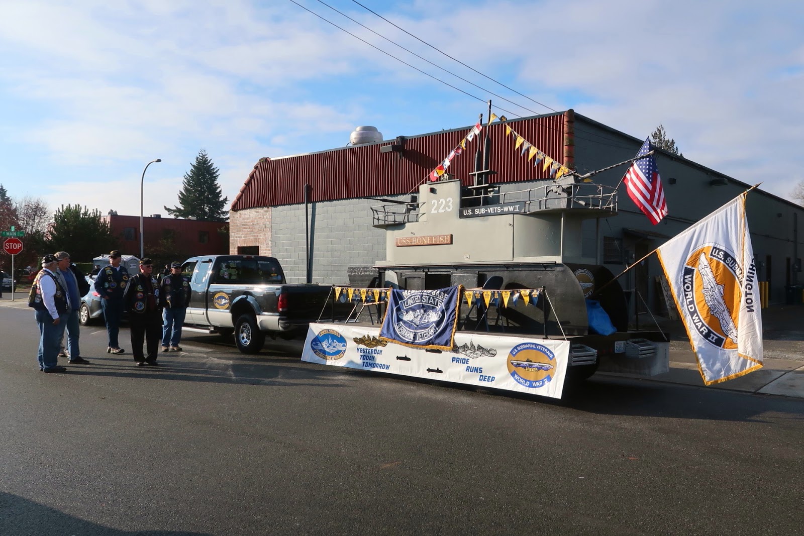 Seattle USSVI Base 2018 Auburn Veterans Day Parade Photos