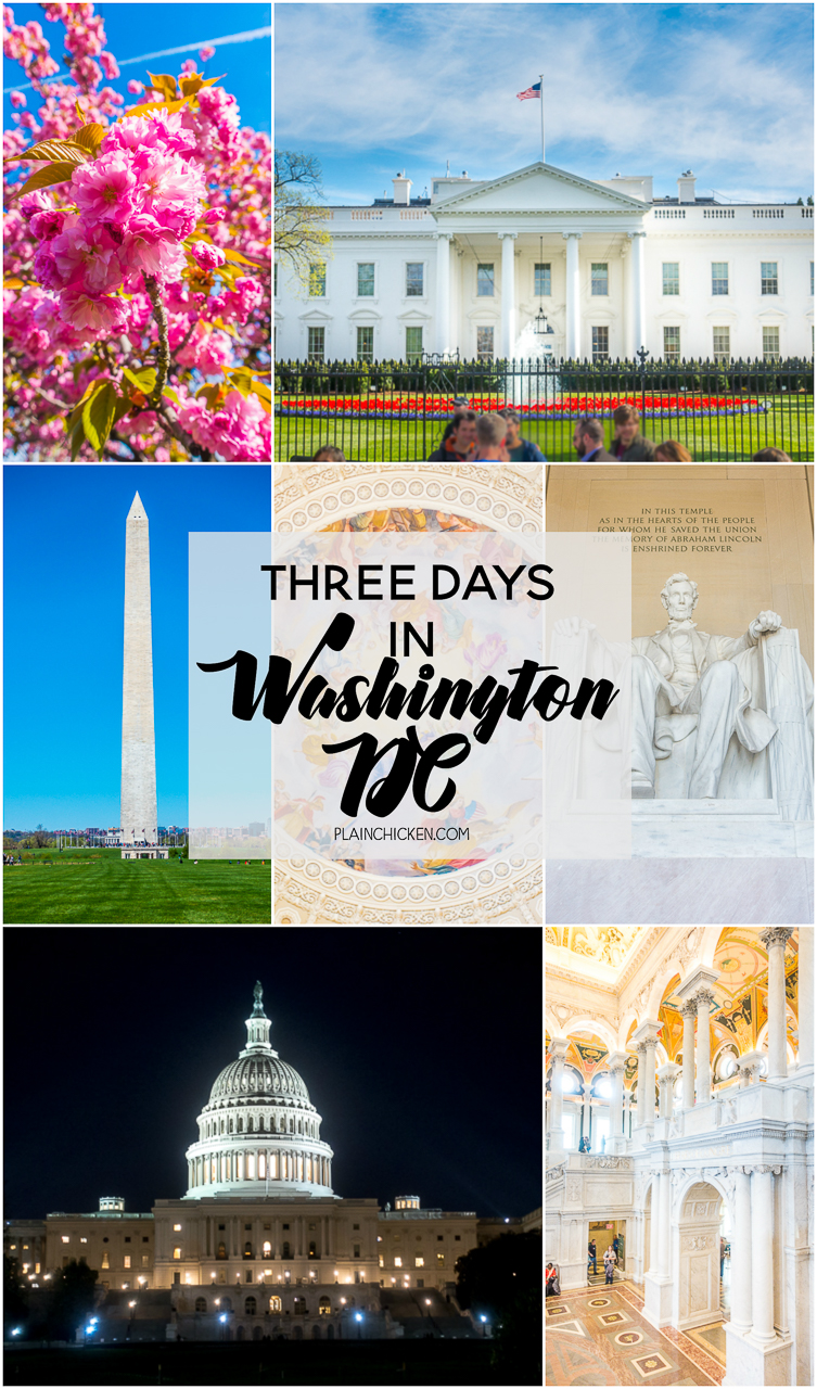 Three Days in Washington DC Plain Chicken®